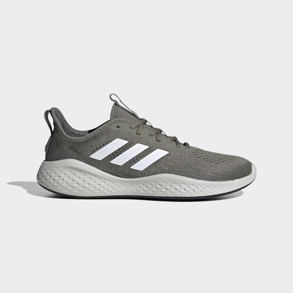 Adidasi Alergare Adidas Fluidflow Barbati Romania - Verzi/Albi/Gri EG3661